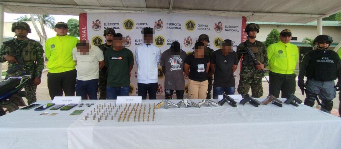 Capturados ELN en Yondó Antioquia