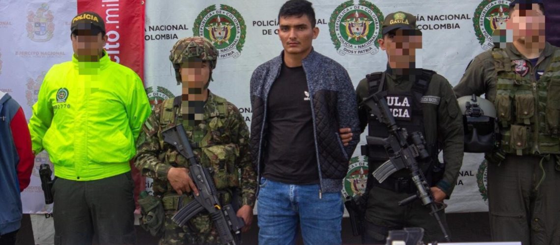 Captura alias Fabián de las disidencias de las FARC