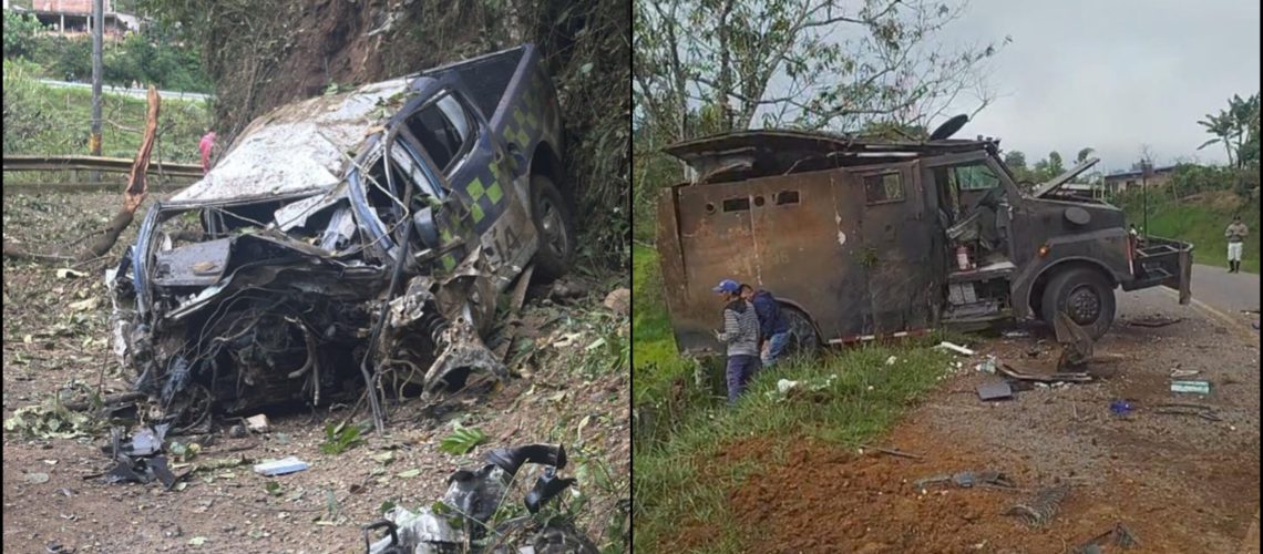 Ataques contra la Policía en Colombia