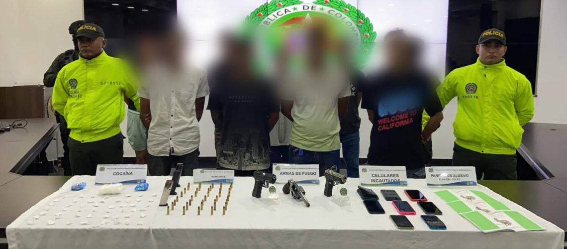 Capturados Clan del Golfo Barranquilla