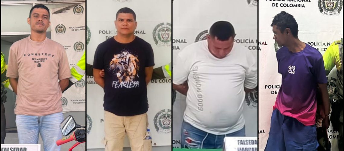 Capturados Barranquilla por distintos delitos