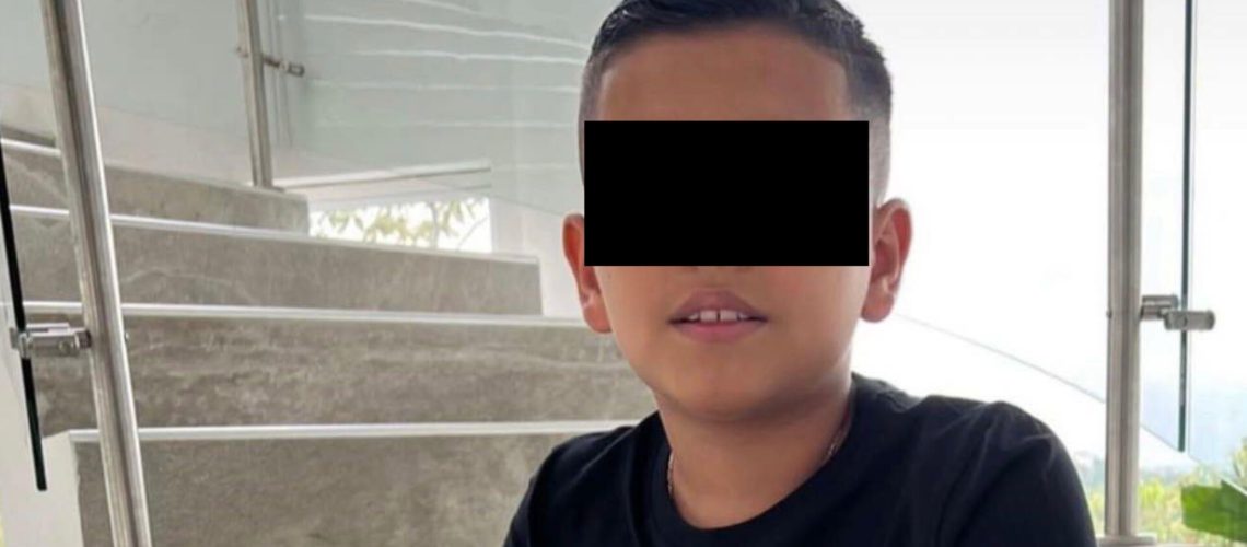 Lyan Hortúa, niño secuestrado en Jamundí Valle del Cauca