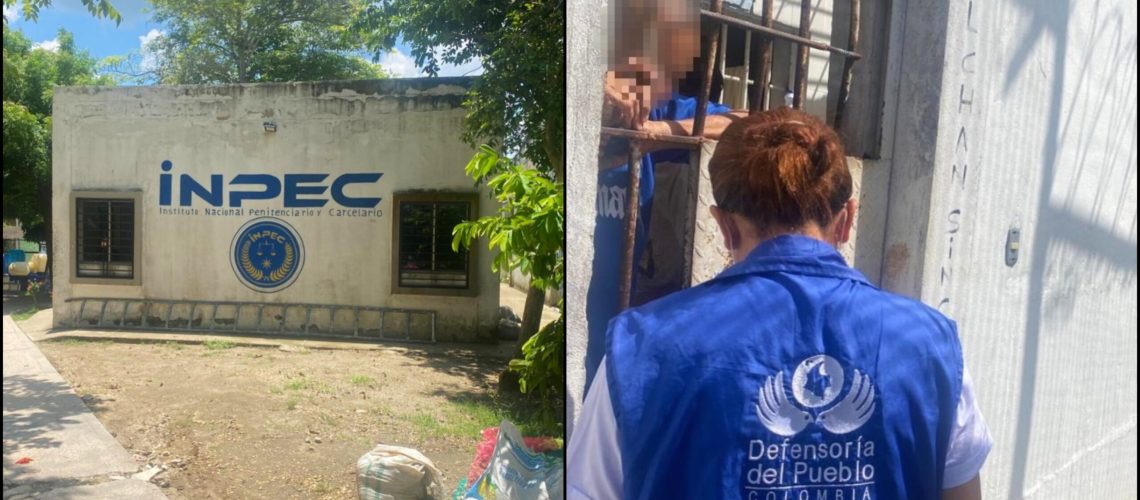 Defensoría del Pueblo en la cárcel de Sincelejo