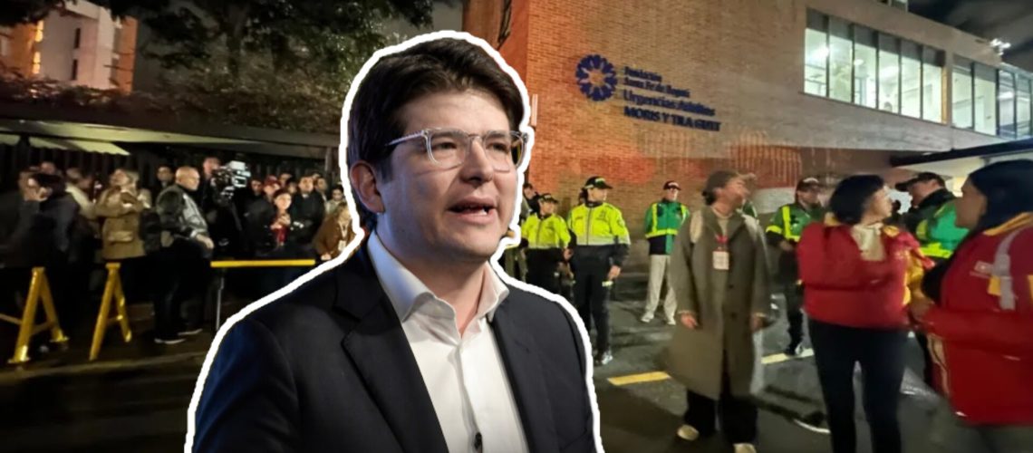 Miguel Uribe Turbay en la Fundación Santa Fe de Bogotá