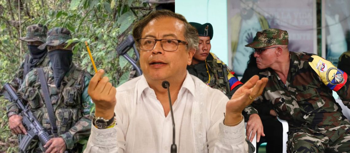 Presidente Petro sobre Iván Mordisco y Clan del Golfo