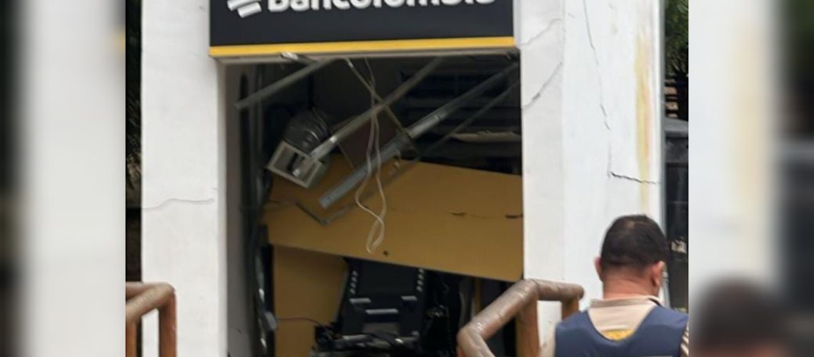 Cajero vandalizado Juan de Acosta