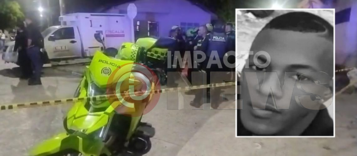 Homicidio joven barrio Villate