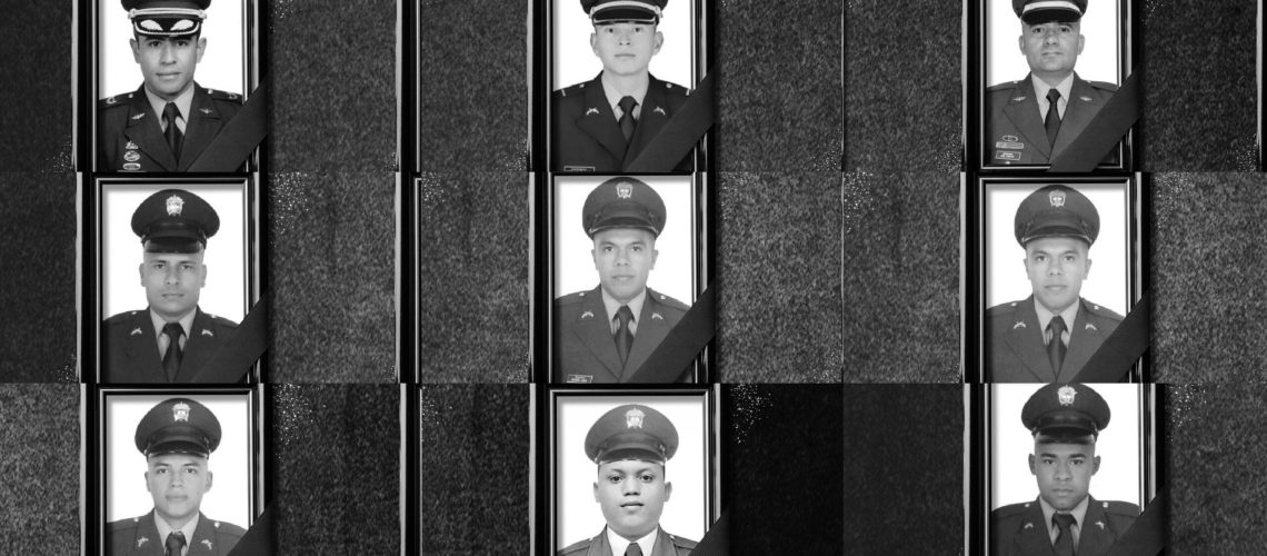 Policías fallecidos ataque helicóptero en Amalfi