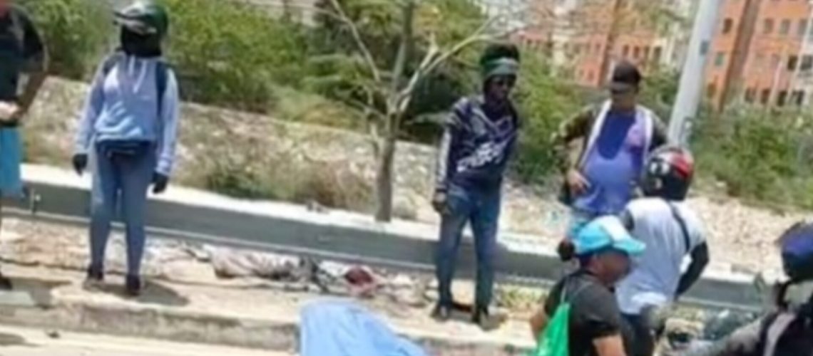 Accidente avenida El Platanal en Soledad