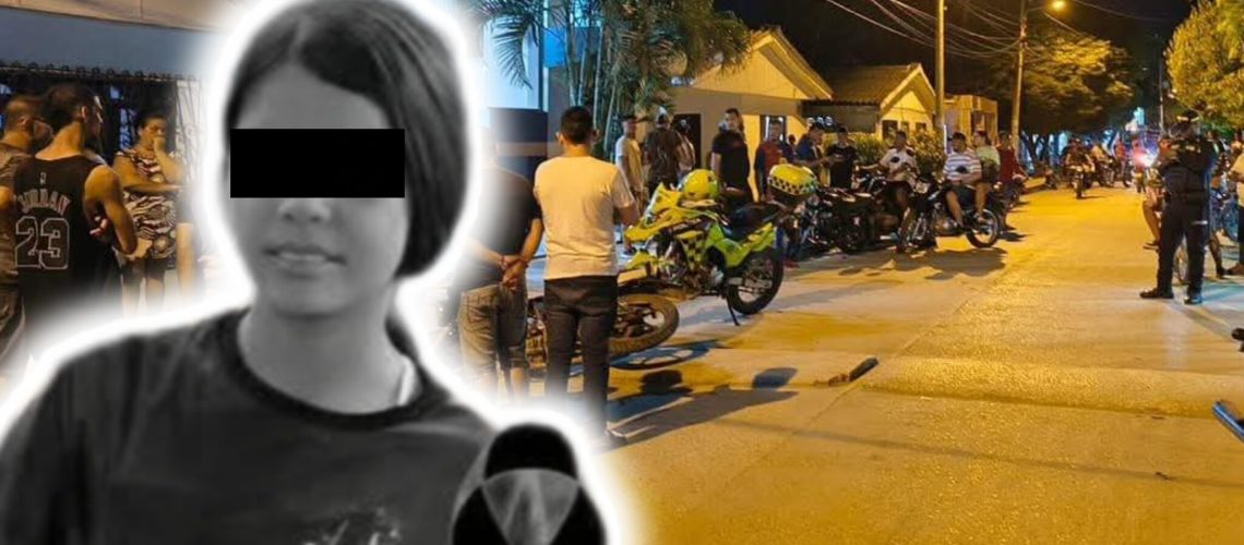 Niña muerta por bala perdida en Baranoa