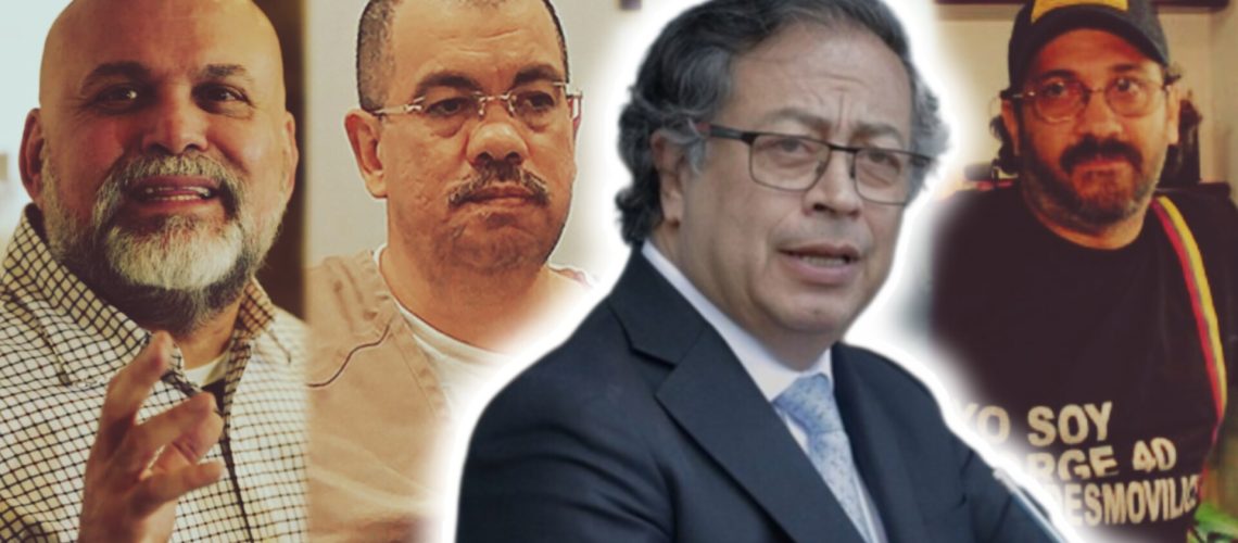 Presidente Gustavo Petro y exjefes paramilitares gestores de paz