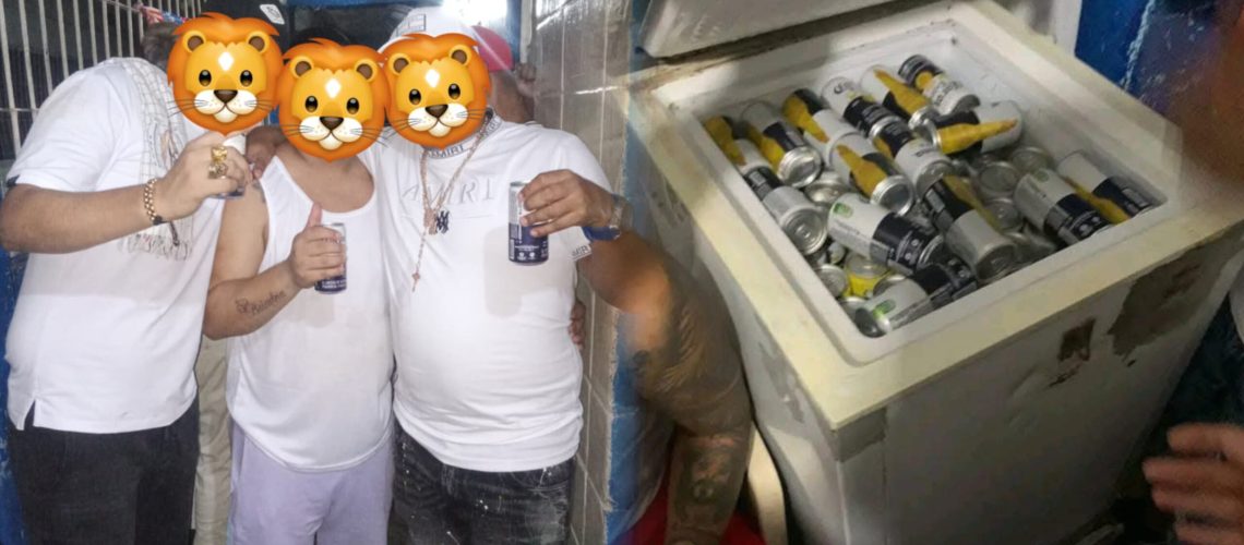 Presos de fiesta en la cárcel El Bosque