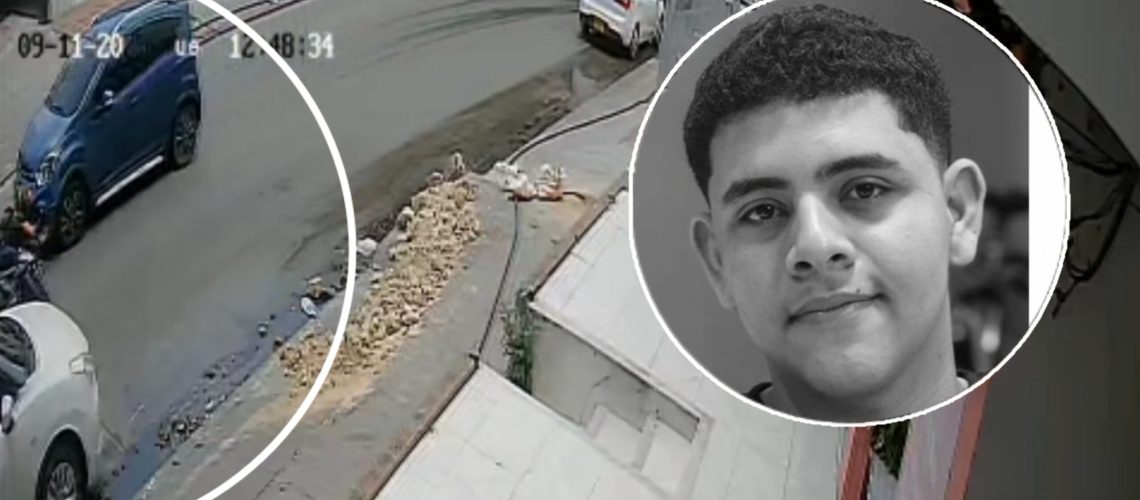 Guillermo Collante, fallecido en accidente barrio Olaya Barrranquilla
