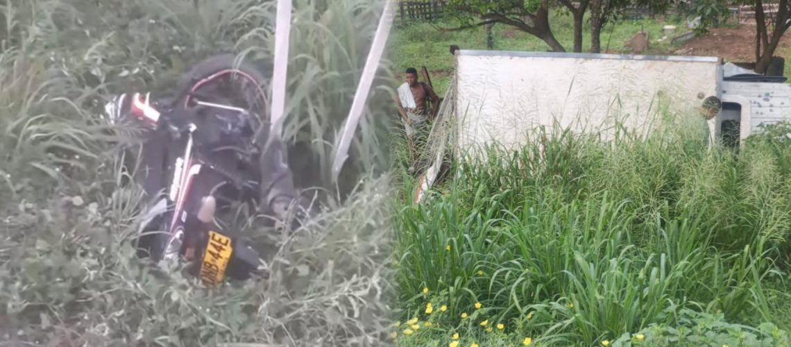 Motociclista fallecido accidente a la altura de Molinero