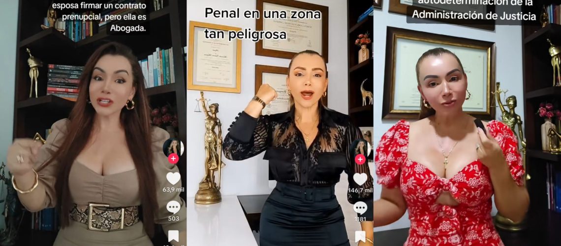 Jueza Marienela Cabrera, investigada por subir videos bailando en TikTok
