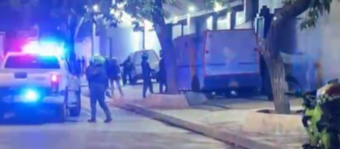 Intento de robo a sede de Brinks en Santa Marta