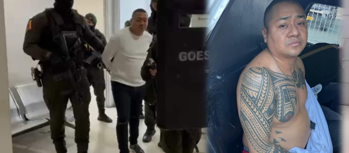 Captura en Medellín de alias Fede, cabecilla de los Choneros en Ecuador