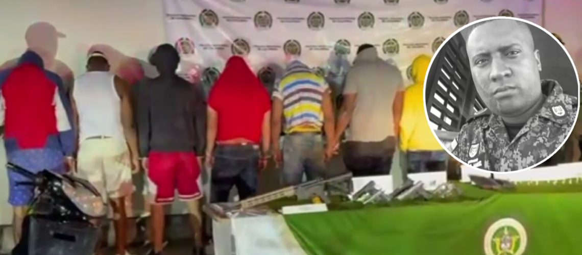 Ocho capturados por crimen de guardia del Inpec en Palmira