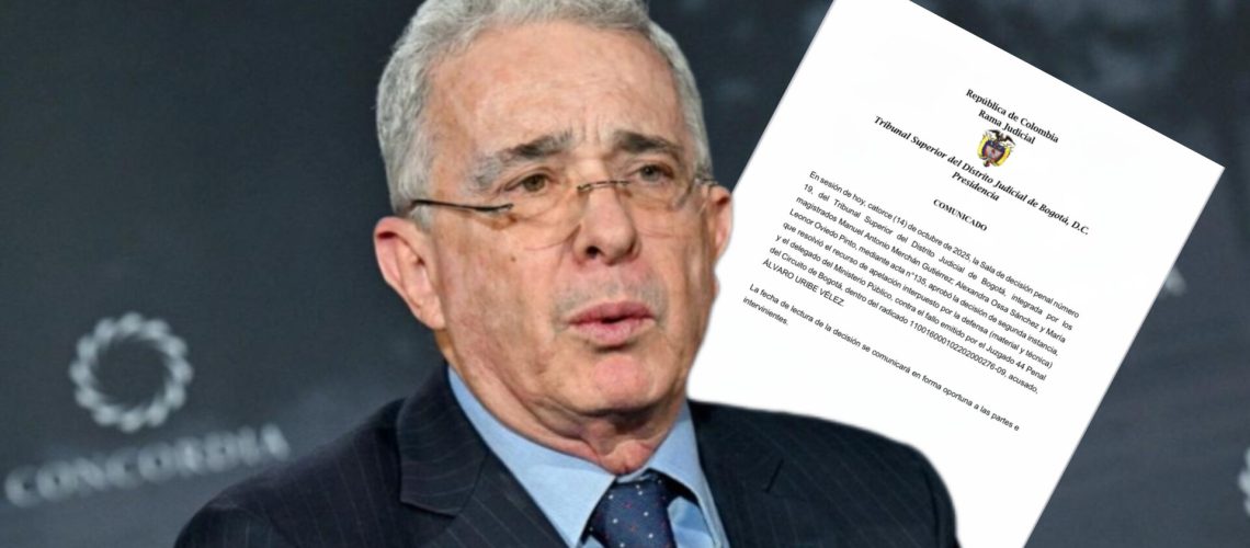 Expresidente Álvaro Uribe Vélez