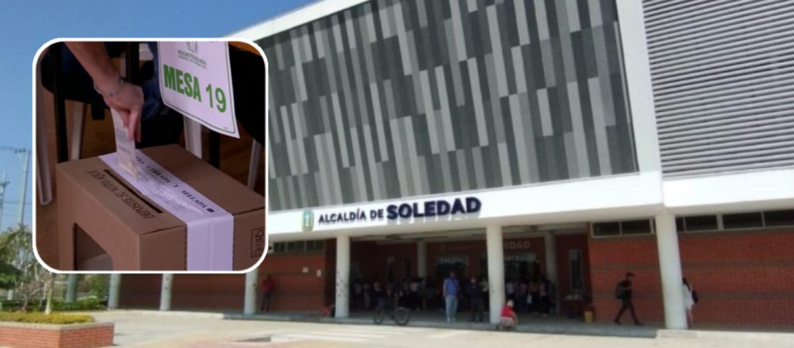 Puestos de votación Consejos de Juventud 2025 en Soledad