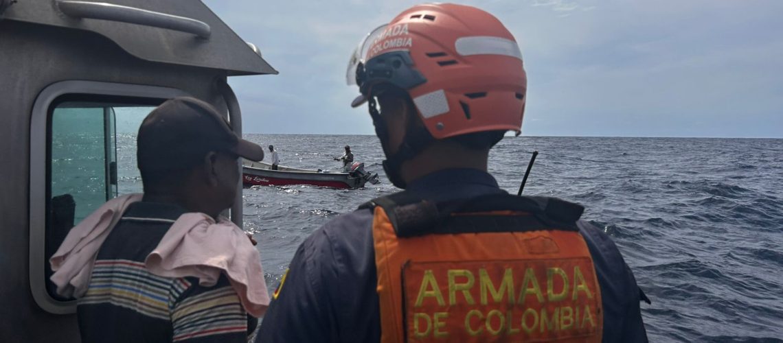 Búsqueda de pescadores desaparecidos en Cartagena
