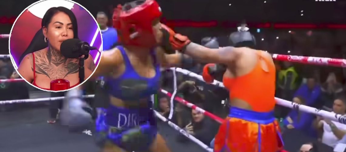 Pelea Yina Calderón y Andrea Valdiri