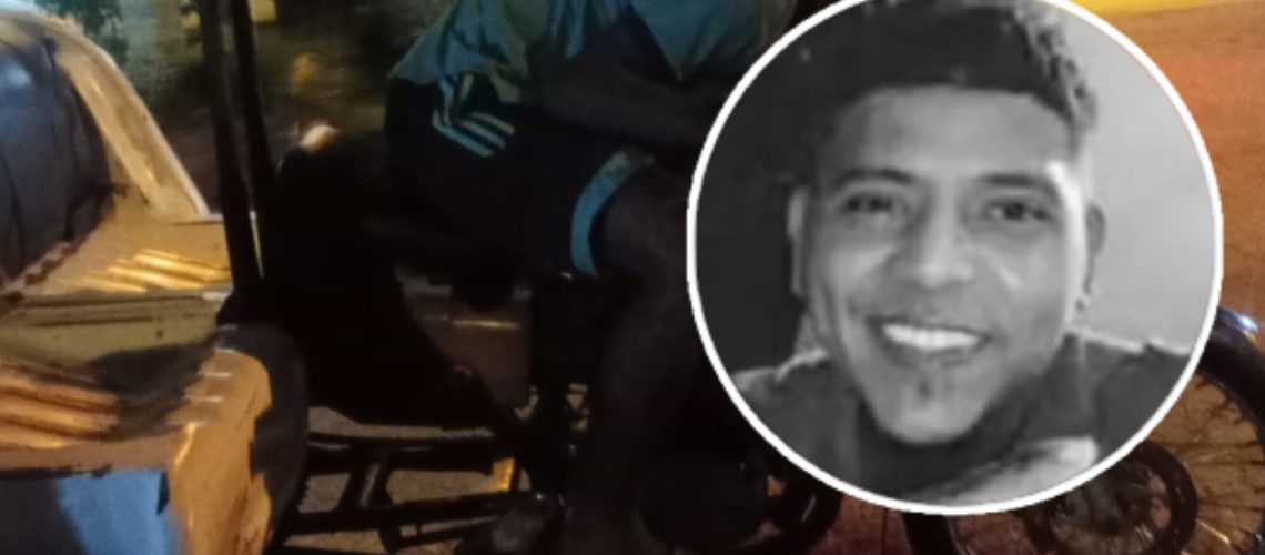 Álvaro Rivera Vergara, motocarrista asesinado en Cruz de Mayo, Soledad