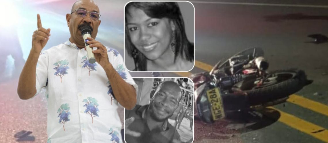 Alcalde de San Antero Dennys Chica y la muerte de sus dos hijos en accidentes