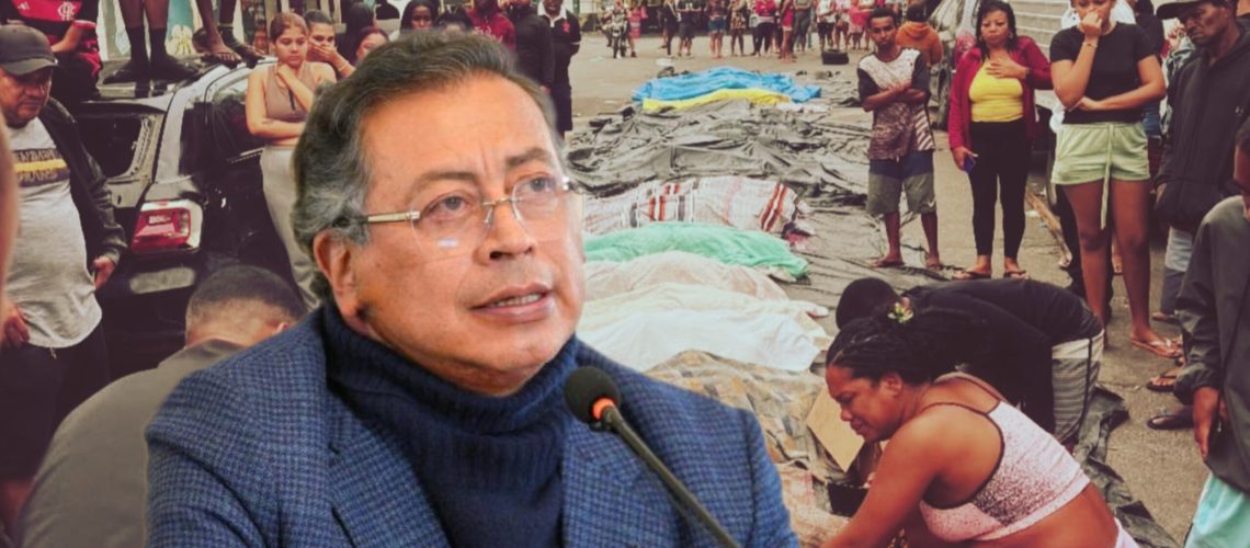 Presidente Petro sobre operativos en favelas de Río de Janeiro