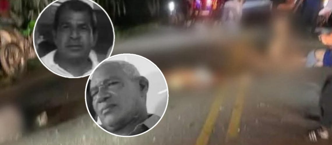 Accidente durante redada del terror en vía Guaranda - Majagual