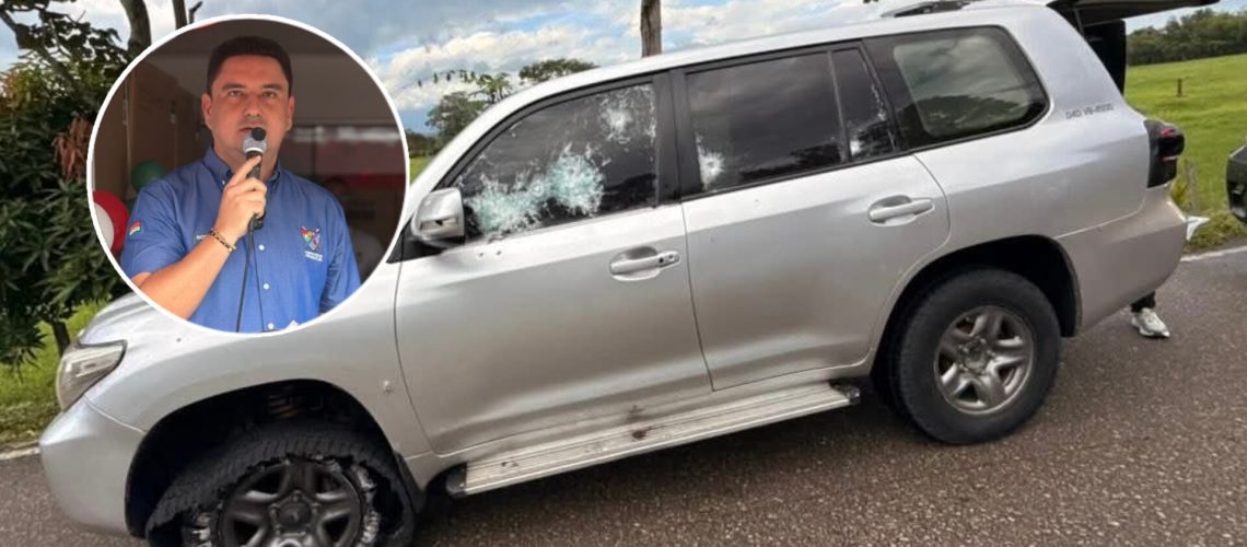 Atentado contra el gobernador de Arauca, Renson Martínez