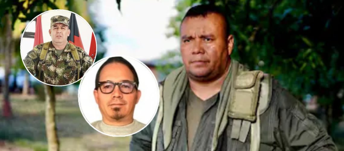 General Huertas del Ejército, funcionario de la DNI y presuntos nexos con disidencias de alias Calarcá