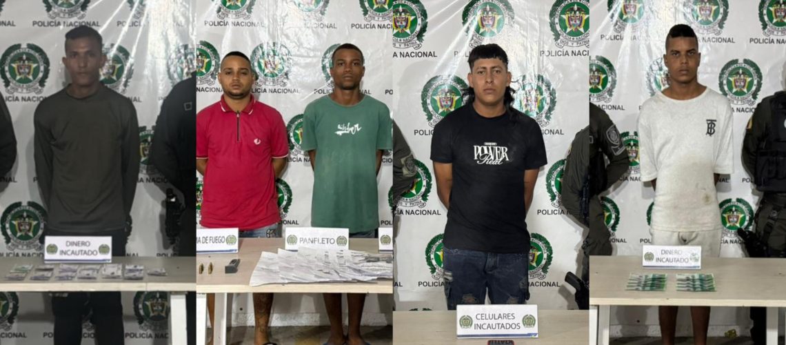 Capturados por extorsión Barranquilla y Soledad