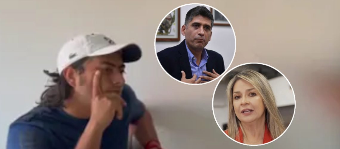 Nicolás Petro fiscal Mario Burgos y Vicky Dávila