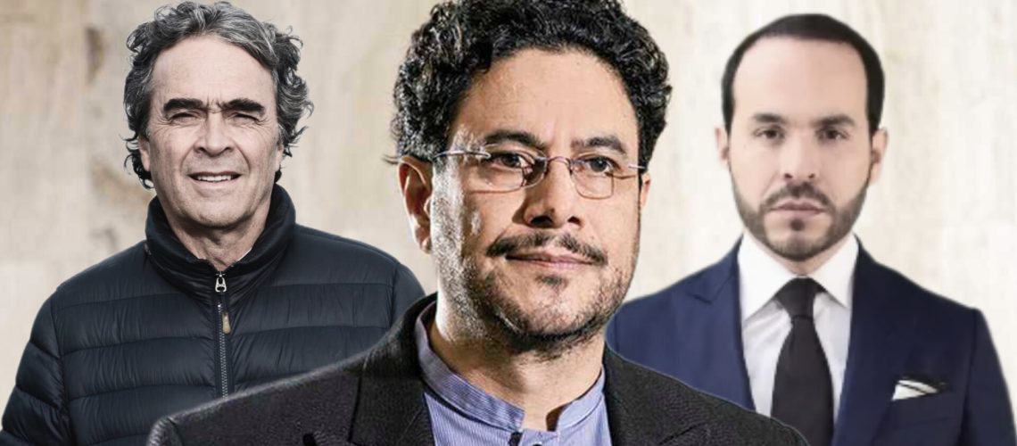 Iván Cepeda, Abelardo de la Espriella y Sergio Fajardo