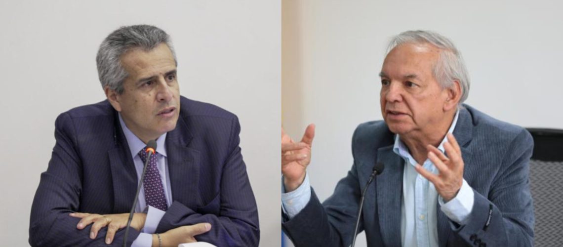 Luis Fernando Velasco y Ricardo Bonilla