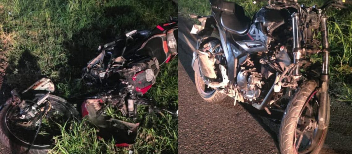 Choque motos vía la Cordialidad cerca del peaje de Baranoa