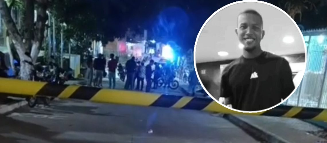 Asesinado en el barrio El Bosque