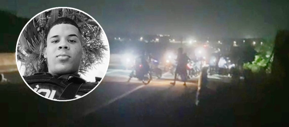 Accidente que cobró la vida de un motociclista en la Prosperidad cerca de Juan Mina