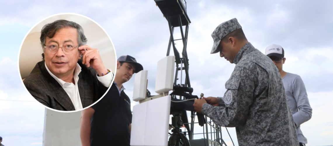 Presidnete Petro sobre adquisición de sistemas antidrones