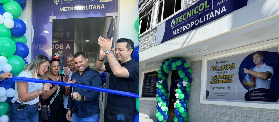 Inauguración sede Tecnicol Metropolitana por el concejal Alexis Castillo