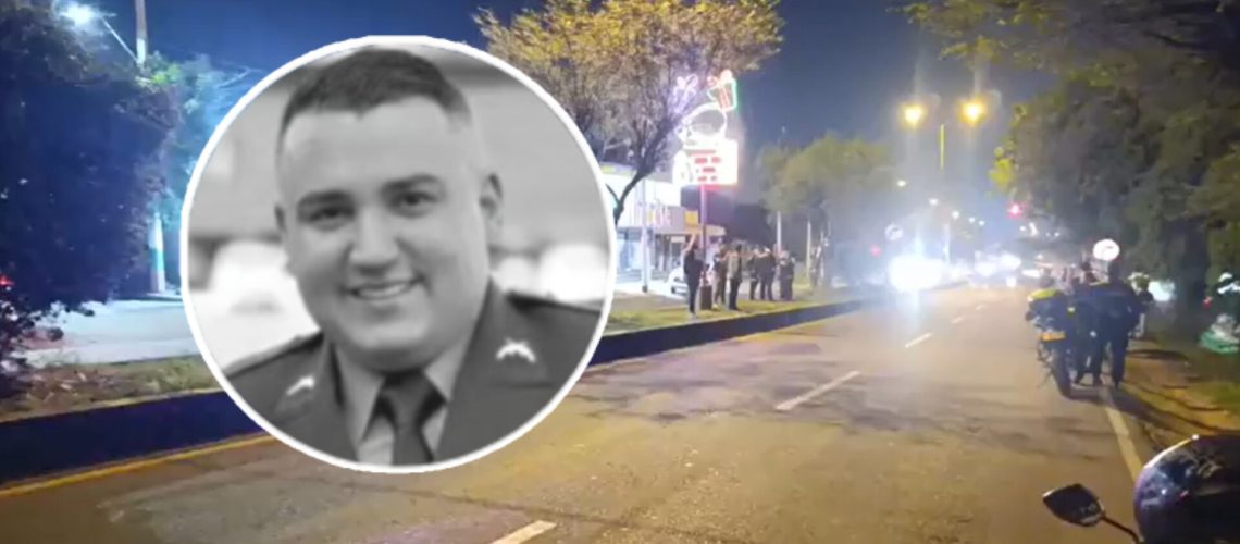 Subintendente Yair Prato, asesinado en Los Patios Norte de Santander