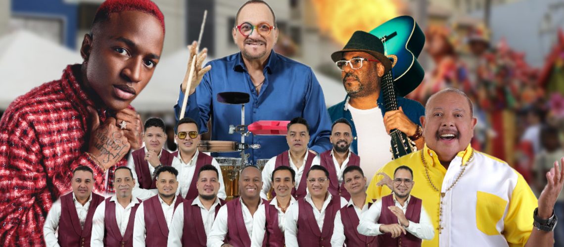 Artistas coronación Carnaval de la 44