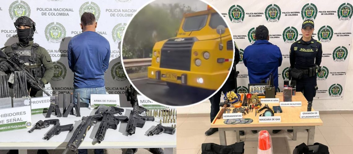 Capturados por asalto a carro de valores en La Guajira