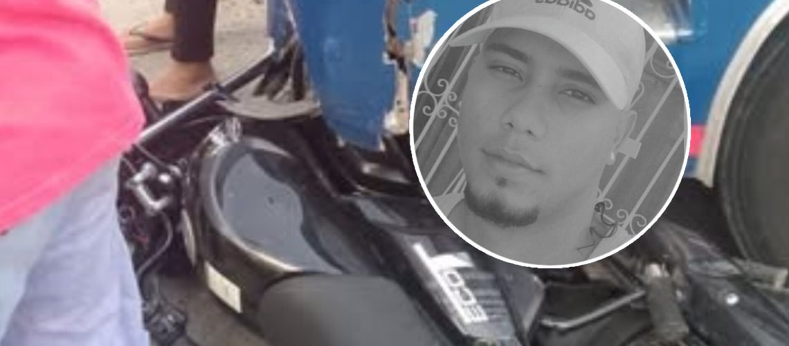 Motociclista arrollado por bus en Las Nieves