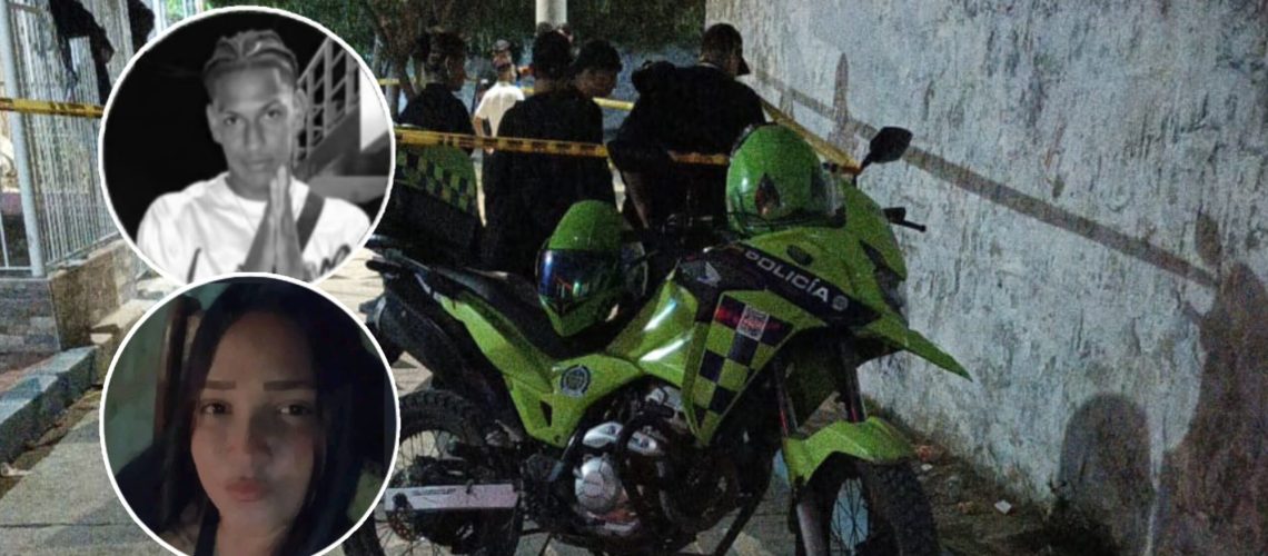 Homicidio de joven y mujer herida en el barrio El Romance