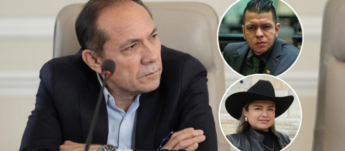 Ministro Antonio Sanguino denuncia a congresistas Jota Pe Hernández y Lina María Garrido