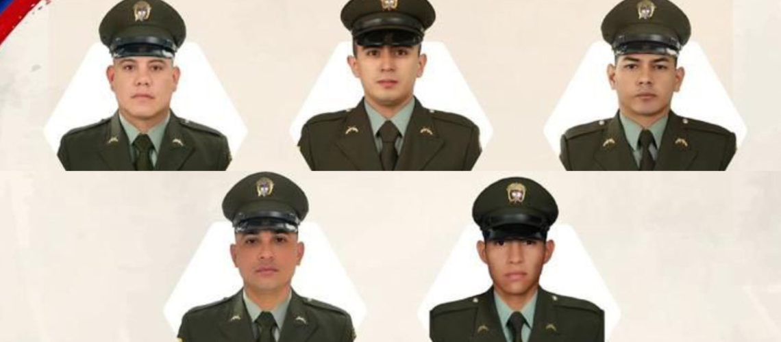 Policías secuestrados en Catatumbo