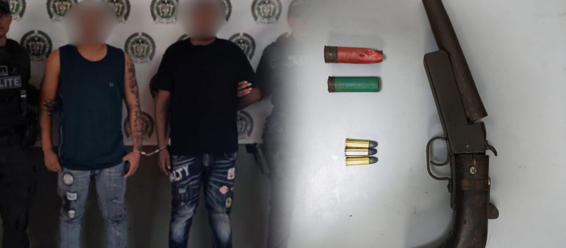 Capturados con escopeta en Soledad