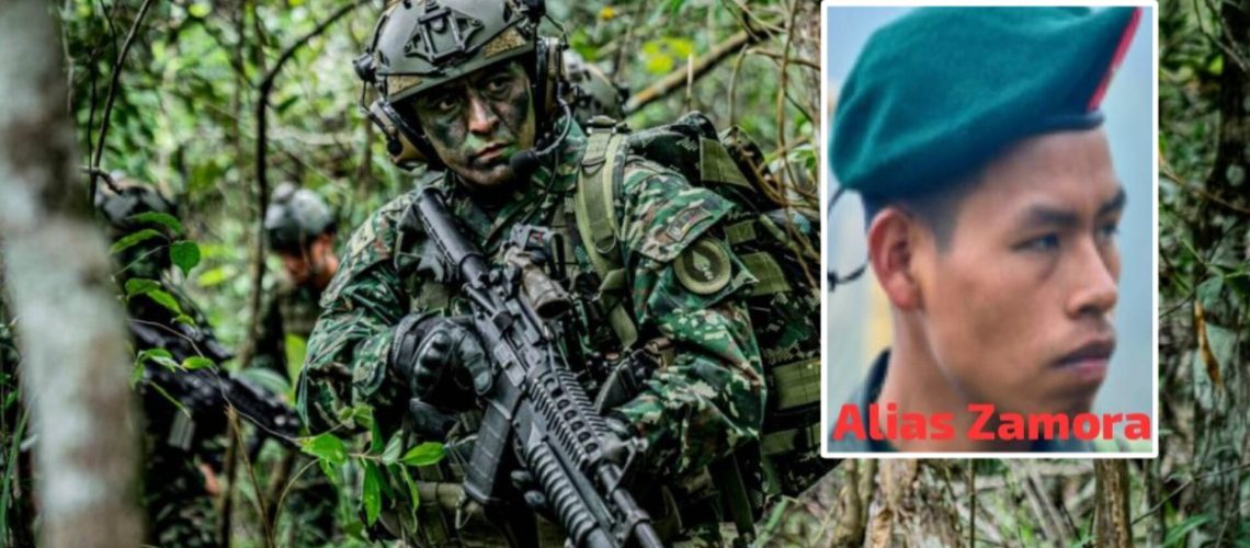 Ejército cacería de alias Zamora